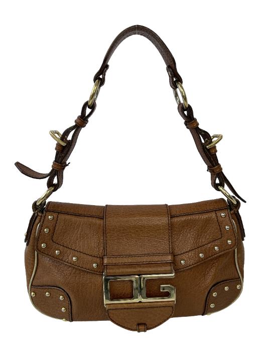 Dolce & Gabbana One Shoulder Bag Brown Leather