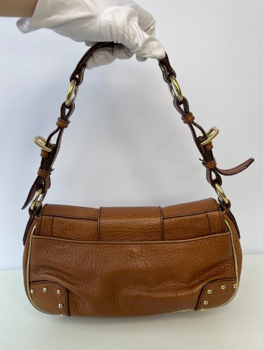 Dolce & Gabbana One Shoulder Bag Brown Leather