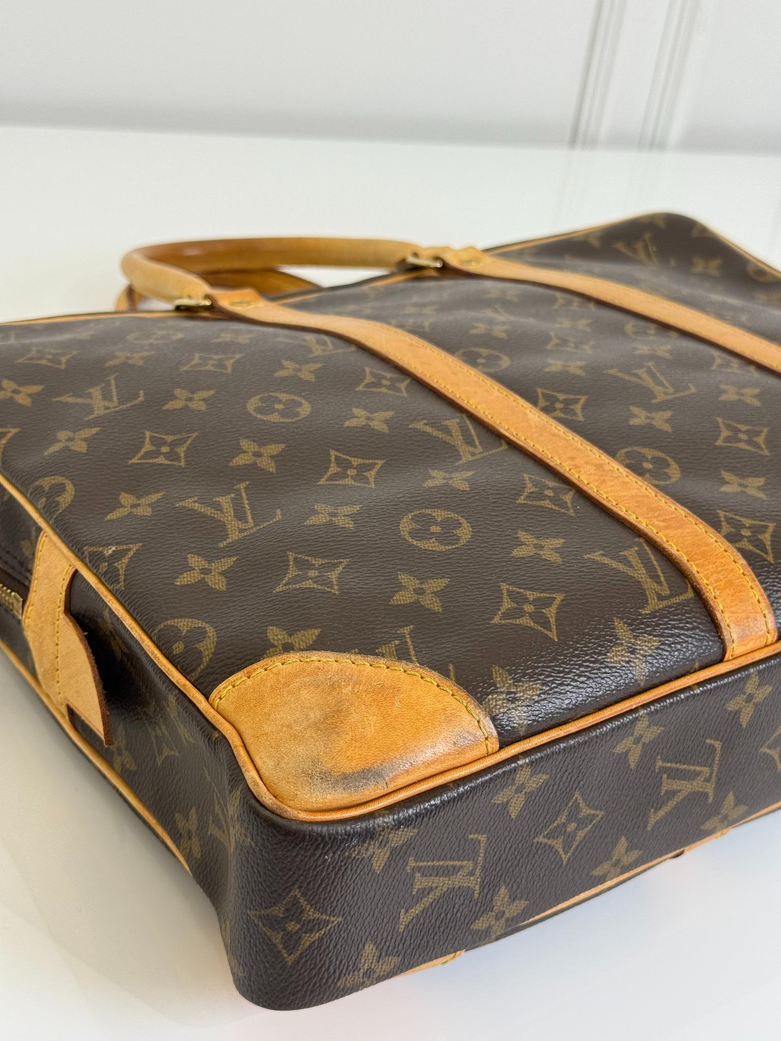 Louis Vuitton Porte-Documents Voyage Monogram Canvas Briefcase
