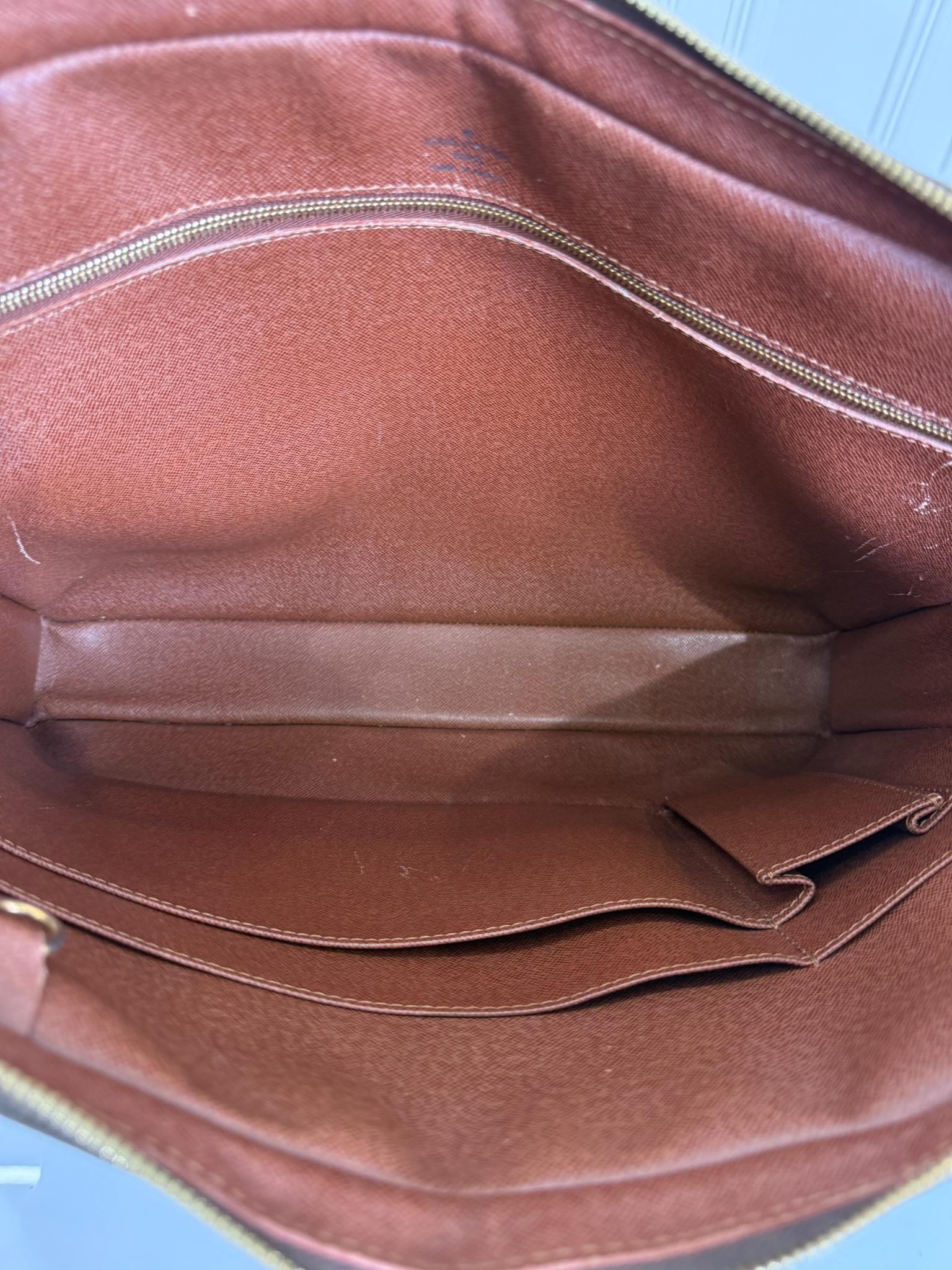 Louis Vuitton Porte-Documents Voyage Monogram Canvas Briefcase