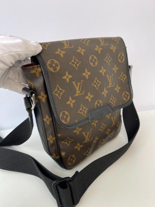 Louis Vuitton Monogram Macassar Canvas Bass PM Bag