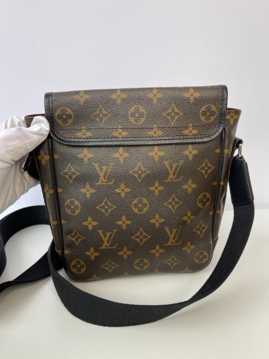Louis Vuitton Monogram Macassar Canvas Bass PM Bag