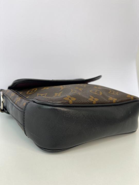 Louis Vuitton Monogram Macassar Canvas Bass PM Bag