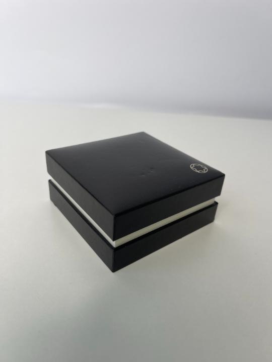 Montblanc Cufflinks Sterling Silver and Black for Men