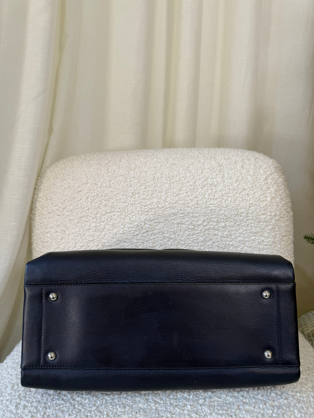 Chanel Ultimate Executive Large Navy Caviar Tote