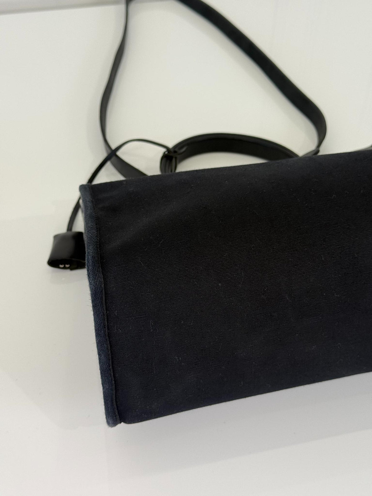 Hermès Herbag Zip 31 PM Black Canvas and Leather Shoulder Bag