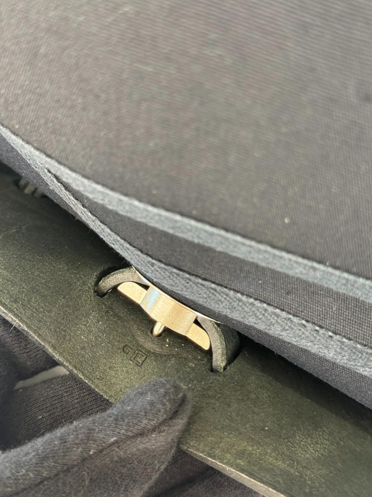 Hermès Herbag Zip 31 PM Black Canvas and Leather Shoulder Bag