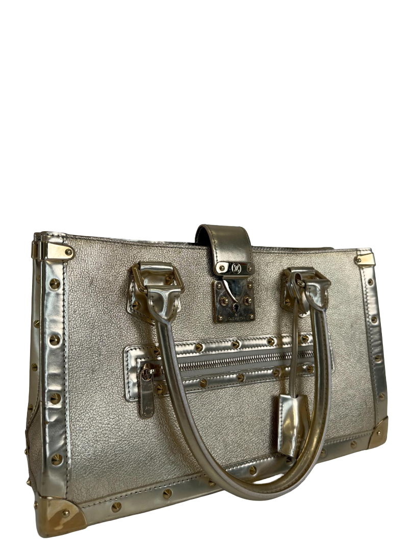 Louis Vuitton Gold Suhali Leather Le Fabuleux Shoulder Bag