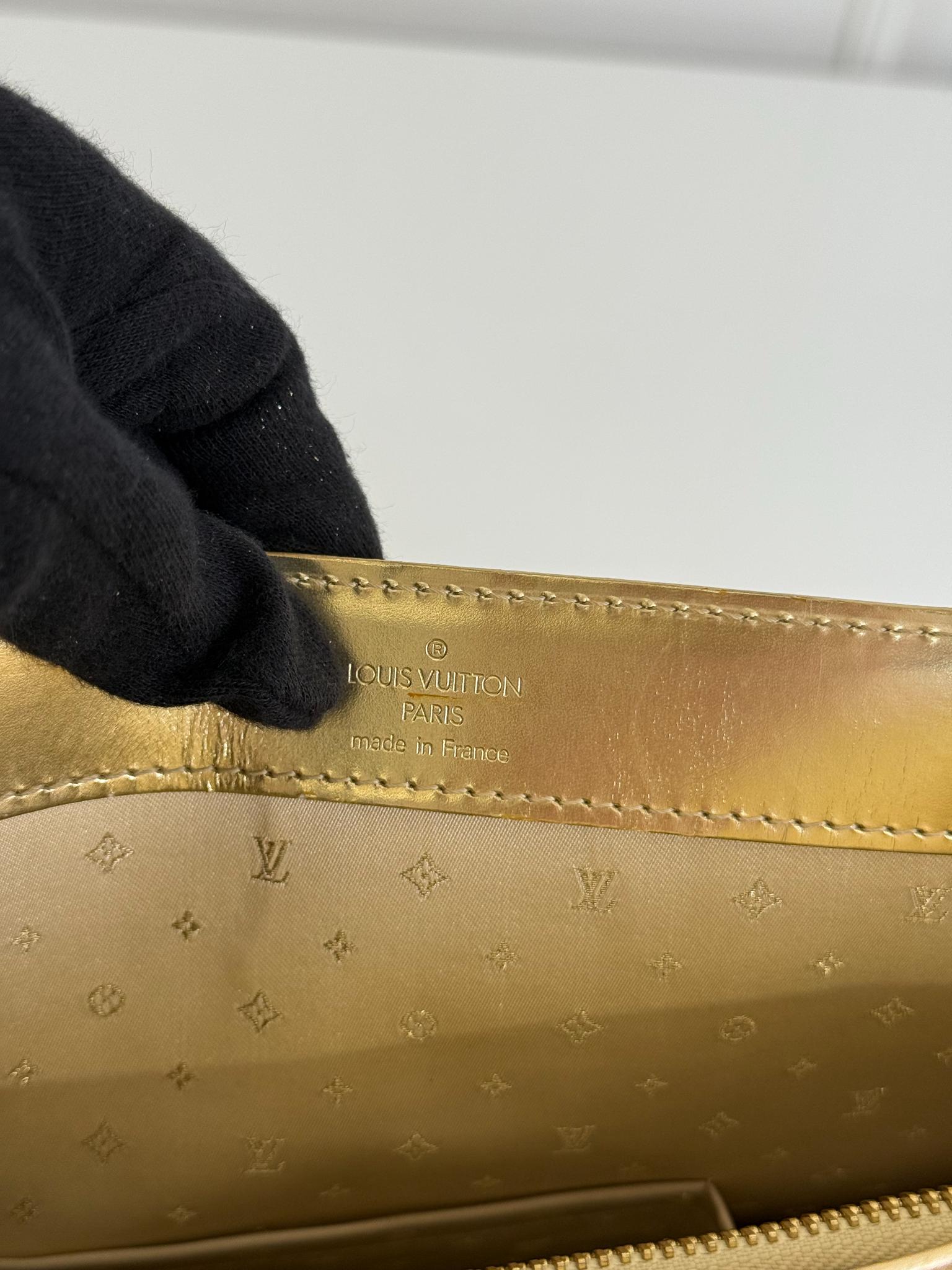 Louis Vuitton Gold Suhali Leather Le Fabuleux Shoulder Bag
