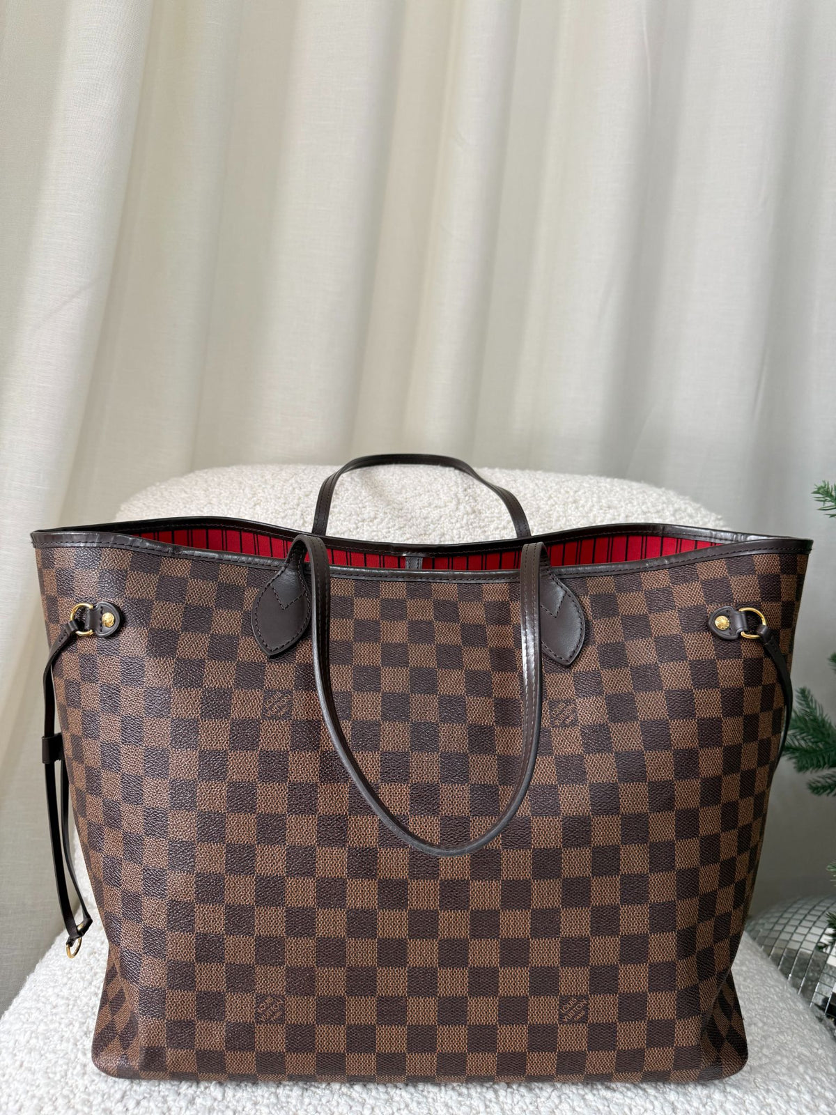 Louis Vuitton Neverfull GM Damier Ebene Canvas