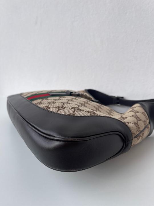 Gucci Jackie O Web Monogram Hobo Bag