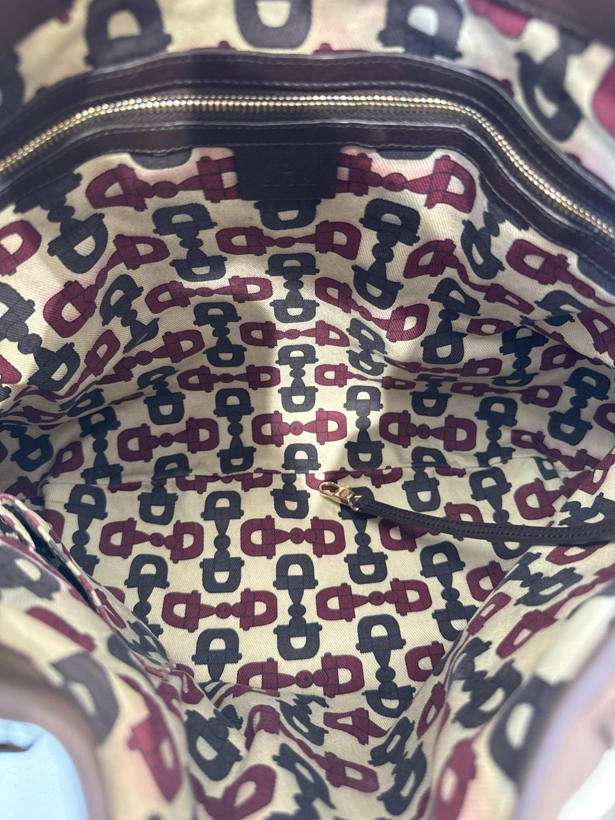 Gucci Guccissima 85th Anniversary Bridal Bit Hobo Bag Brown