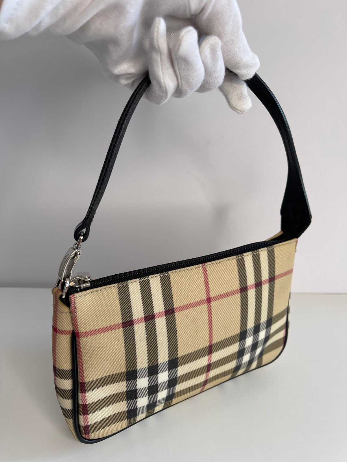 Burberry Nova Check Small Shoulder Bag
