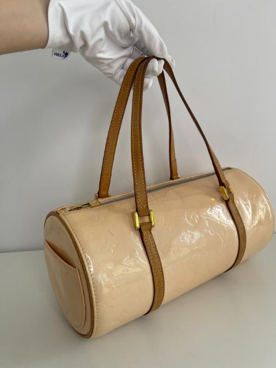 Louis Vuitton Beige Monogram Vernis Bedford Bag