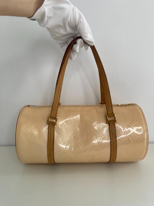 Louis Vuitton Beige Monogram Vernis Bedford Bag