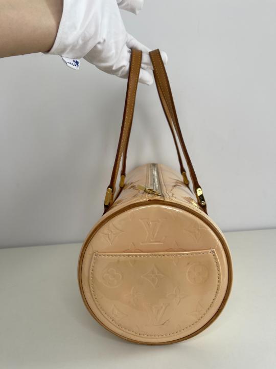Louis Vuitton Beige Monogram Vernis Bedford Bag