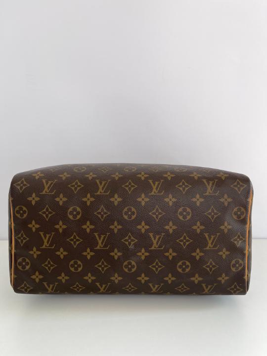 Louis Vuitton Speedy 35 Monogram Canvas C.M Initials