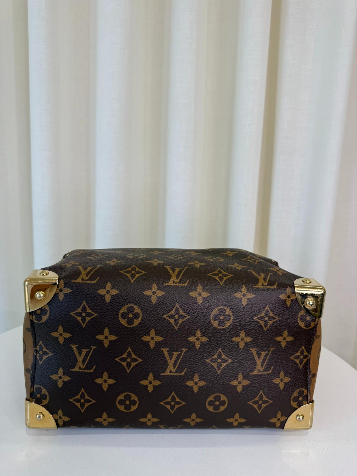 Louis Vuitton Speedy Trunk 25 Monogram Canvas
