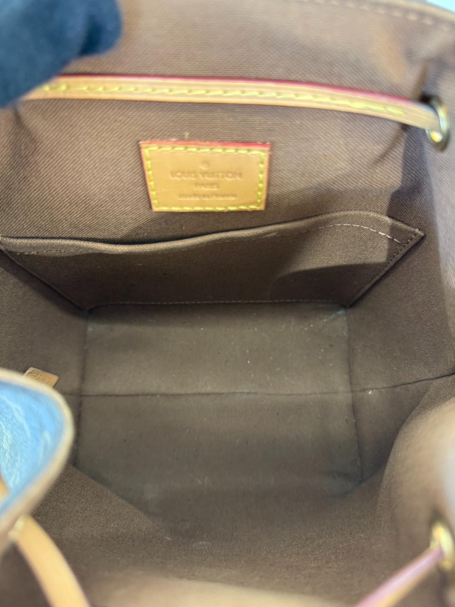 Louis Vuitton Monogram Montsouris BB Backpack
