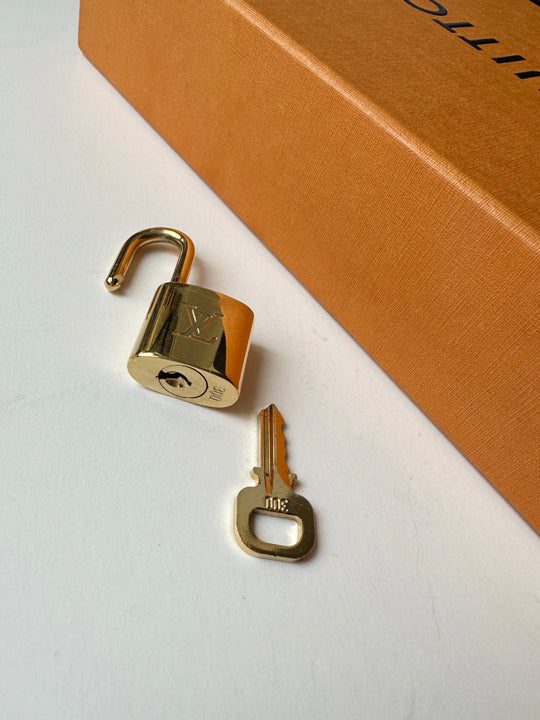 Louis Vuitton Padlock and Key