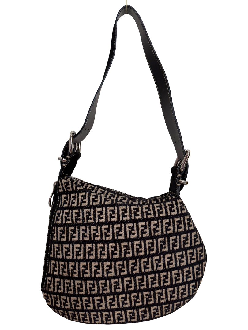 Fendi Zucchino Vintage Oyster Bag
