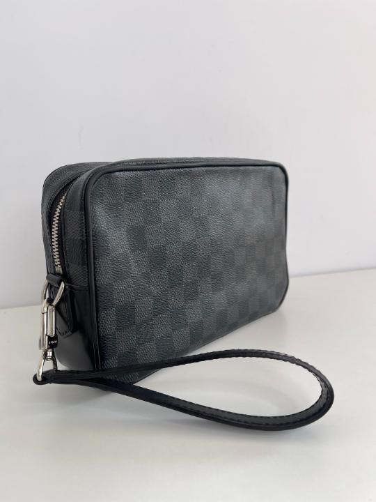 Louis Vuitton Pochette Kasai Damier Graphite Canvas
