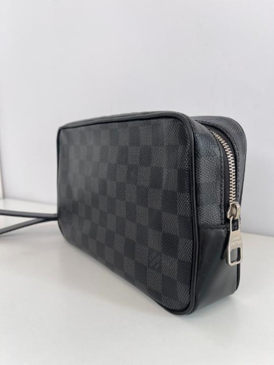 Louis Vuitton Pochette Kasai Damier Graphite Canvas
