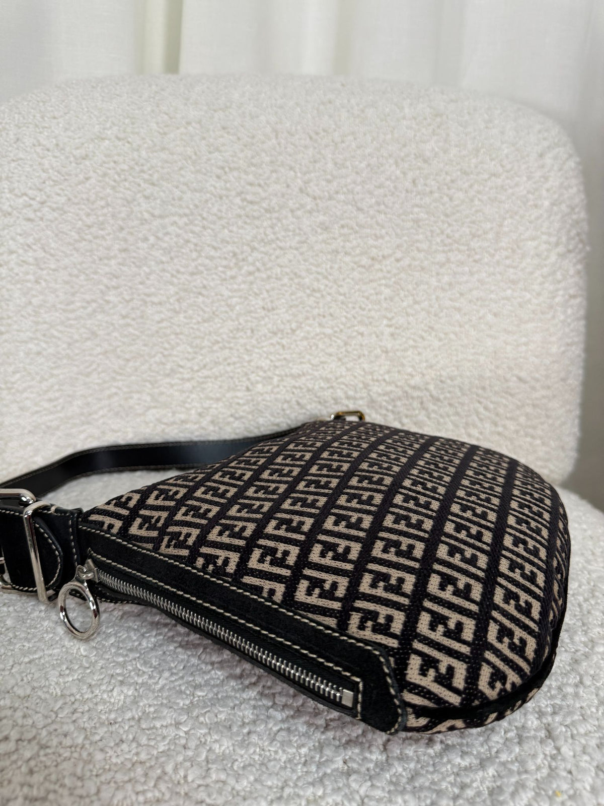 Fendi Zucchino Vintage Oyster Bag