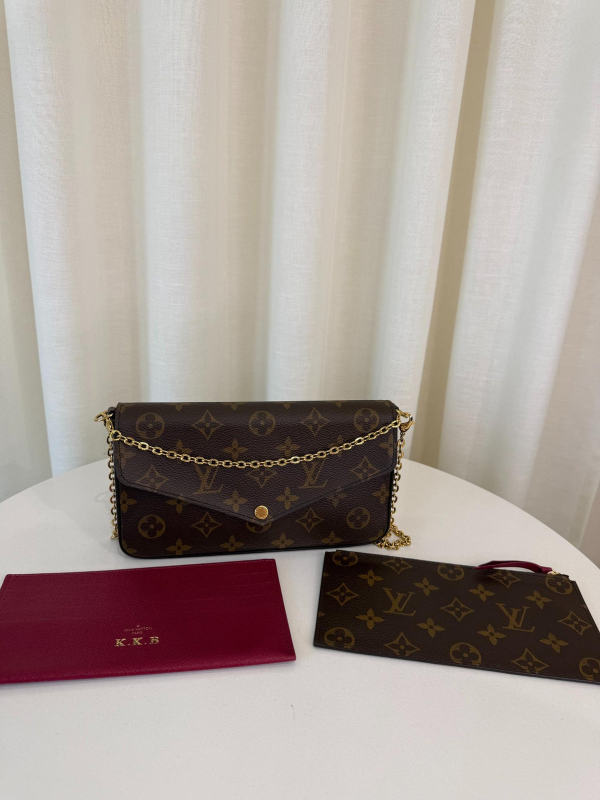 Louis Vuitton Félicie Pochette Monogram Canvas