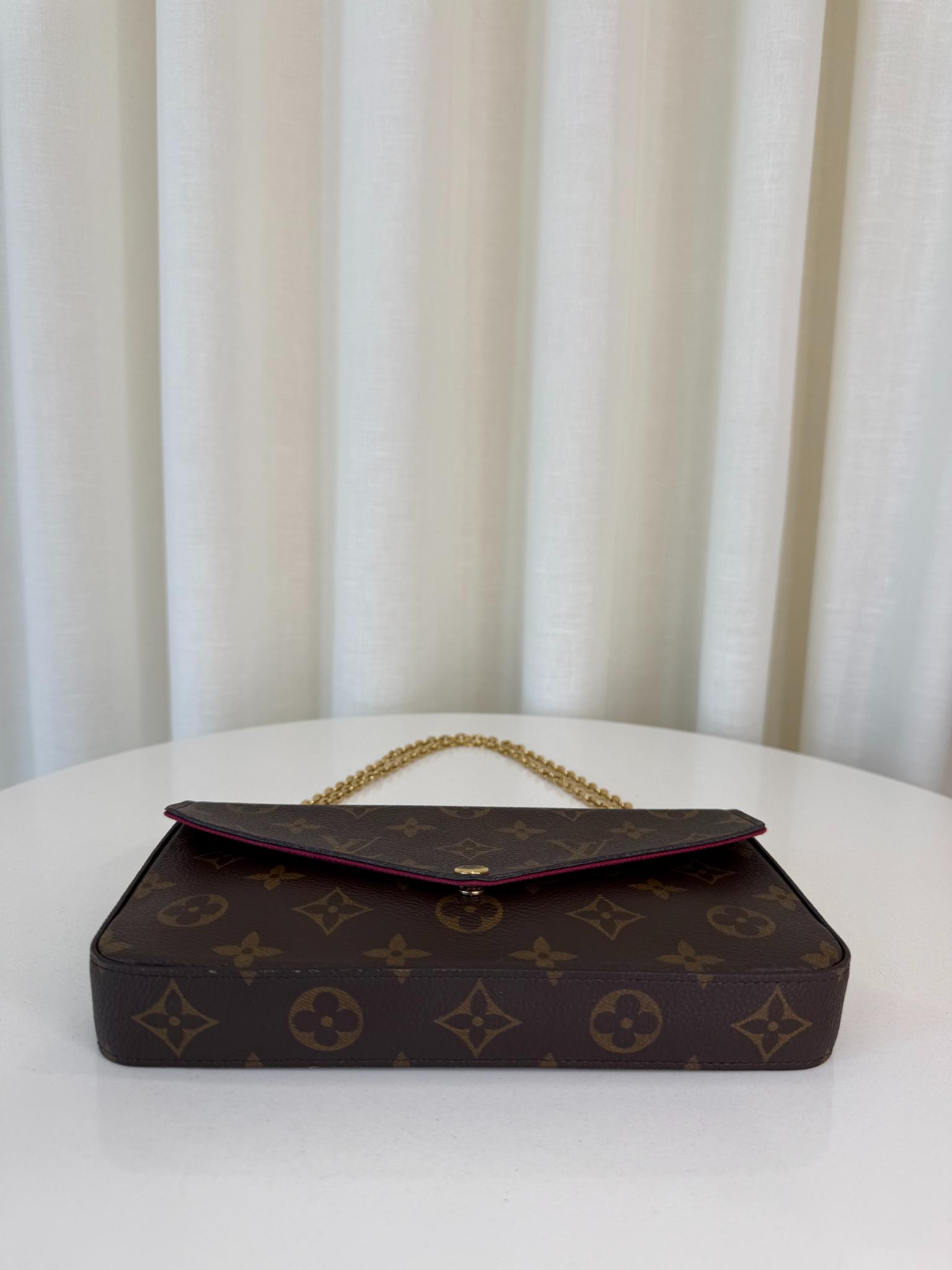 Louis Vuitton Félicie Pochette Monogram Canvas