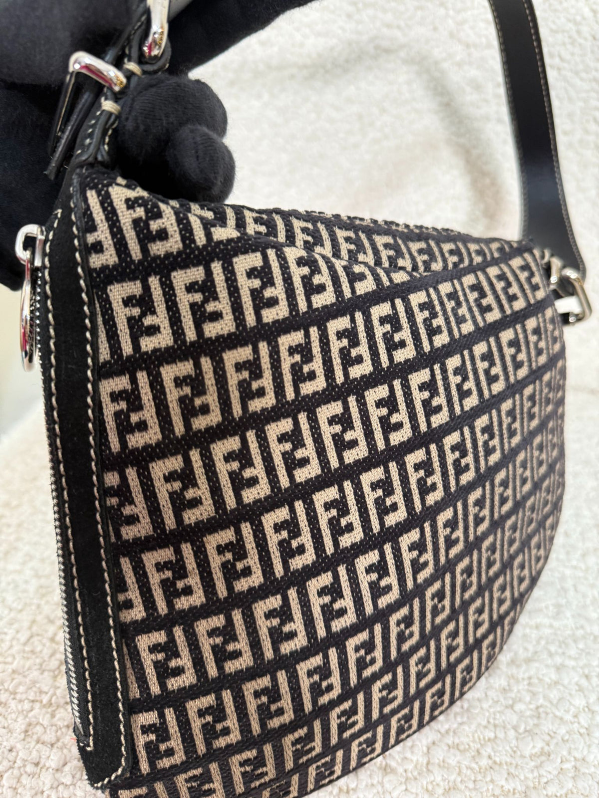 Fendi Zucchino Vintage Oyster Bag
