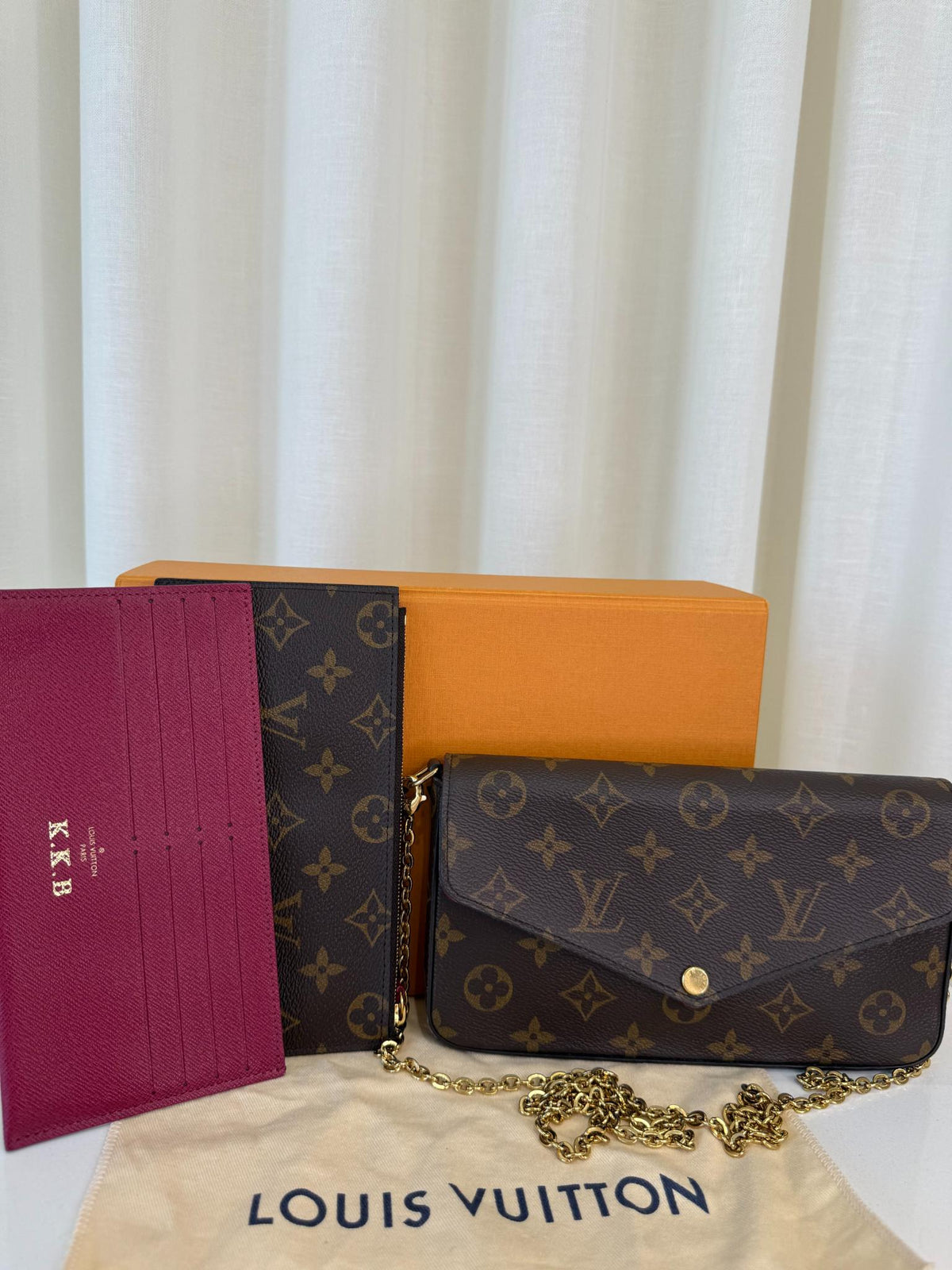 Louis Vuitton Félicie Pochette Monogram Canvas