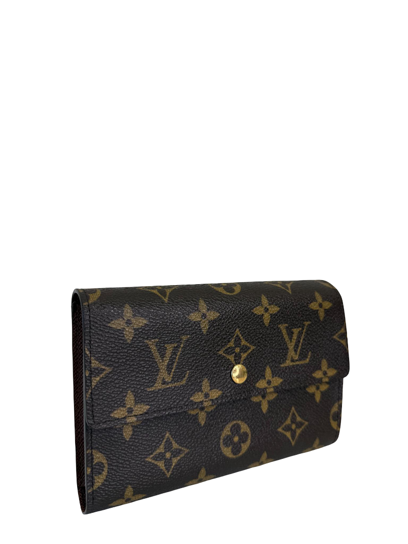 Louis Vuitton Porte Tresor Etui Papier Monogram Canvas Wallet