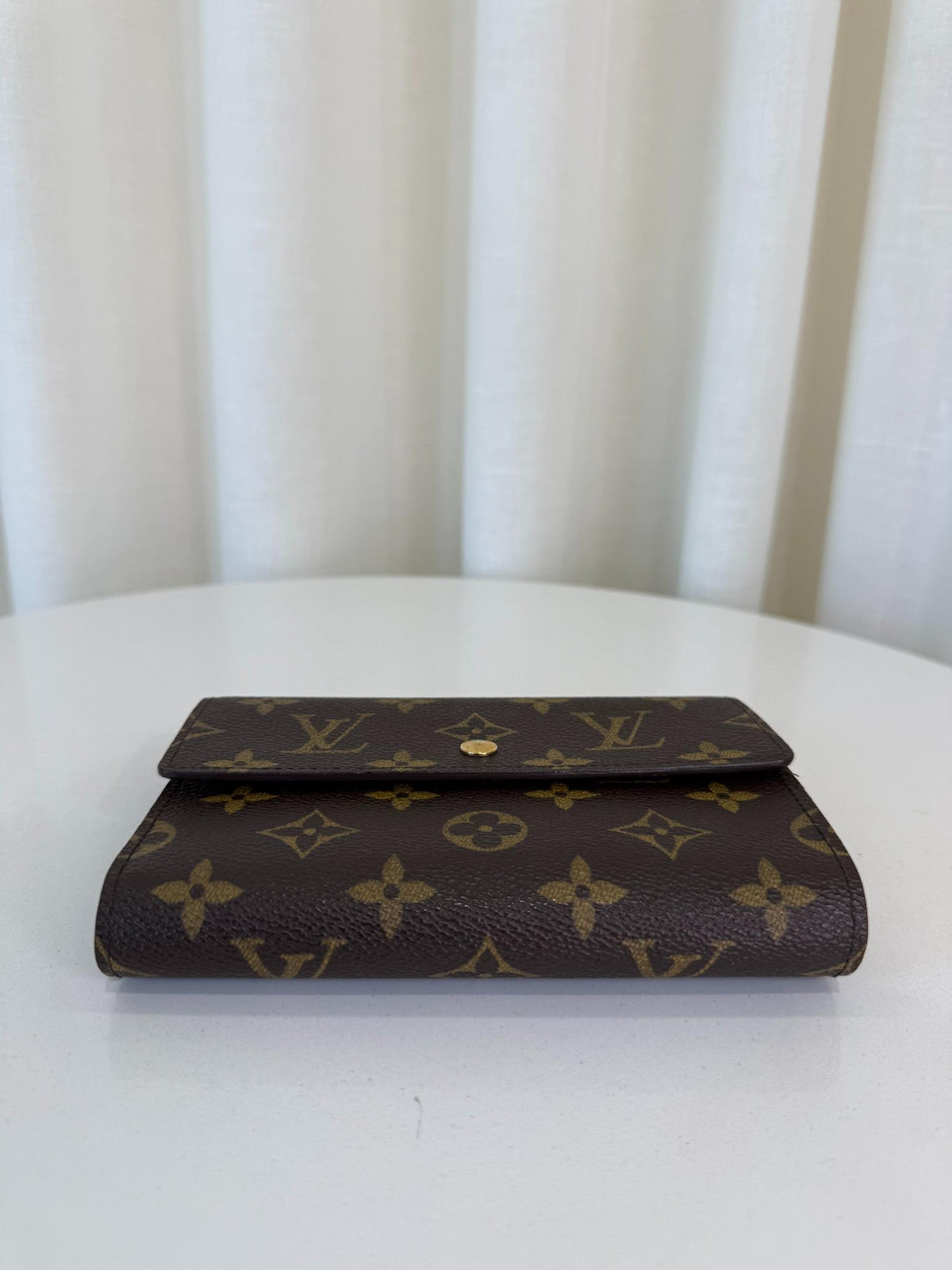 Louis Vuitton Porte Tresor Etui Papier Monogram Canvas Wallet