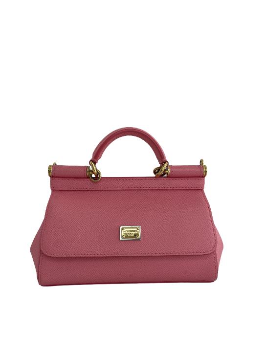 Dolce & Gabbana Small Miss Sicily Pink Crossbody Bag