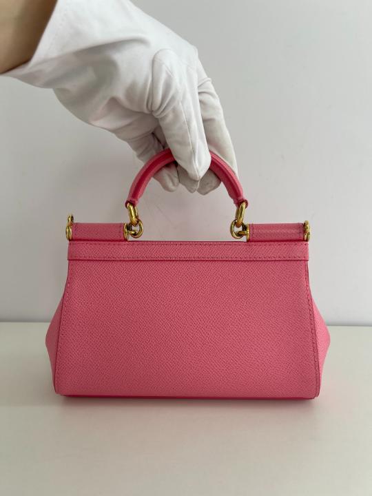 Dolce & Gabbana Small Miss Sicily Pink Crossbody Bag