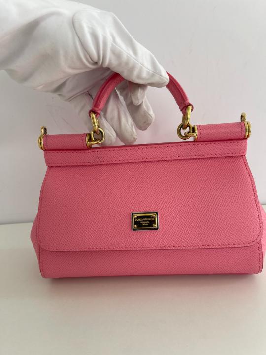 Dolce & Gabbana Small Miss Sicily Pink Crossbody Bag