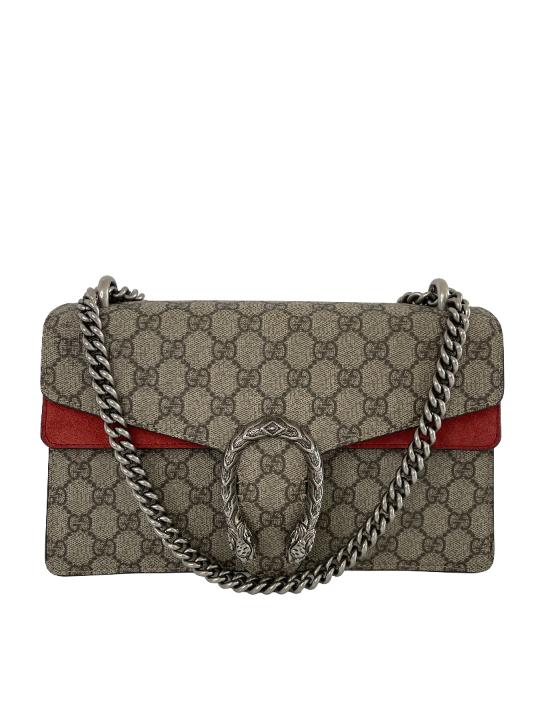 Gucci Small Dionysus GG Supreme Monogram Shoulder Bag