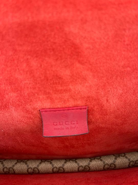 Gucci Small Dionysus GG Supreme Monogram Shoulder Bag