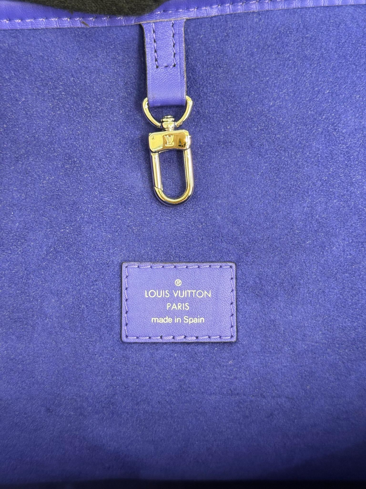 Louis Vuitton Neverfull MM Figue Epi Leather