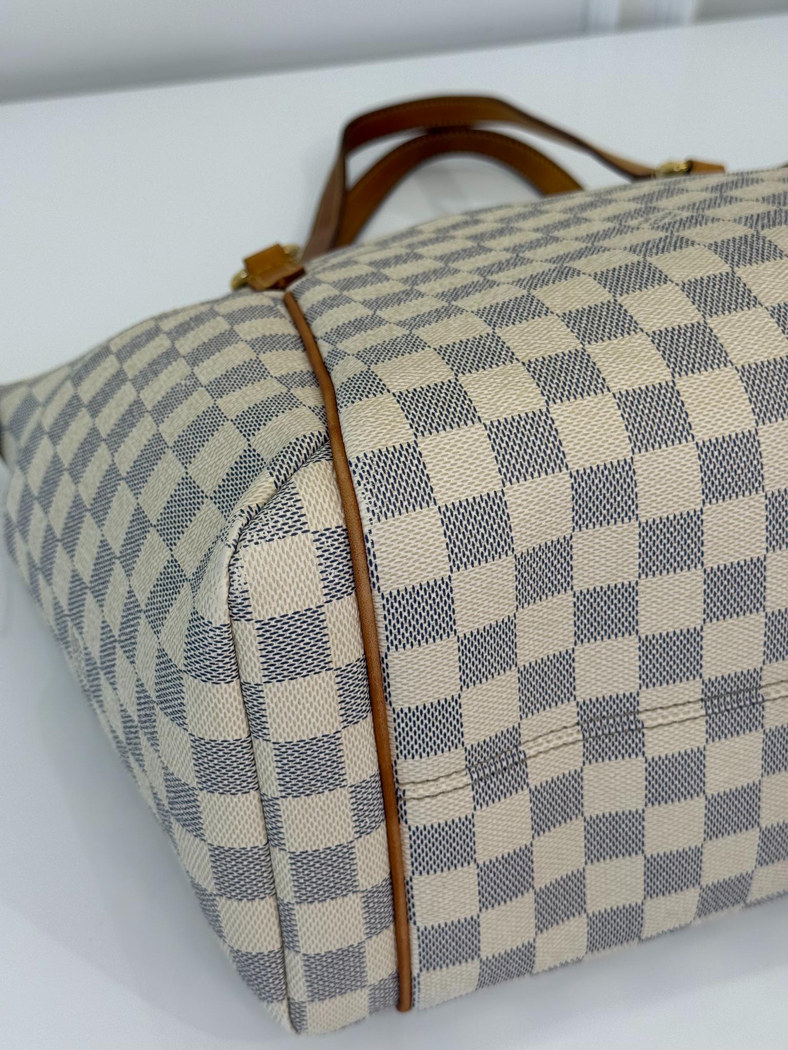 Louis Vuitton Totally MM Damier Azur Canvas