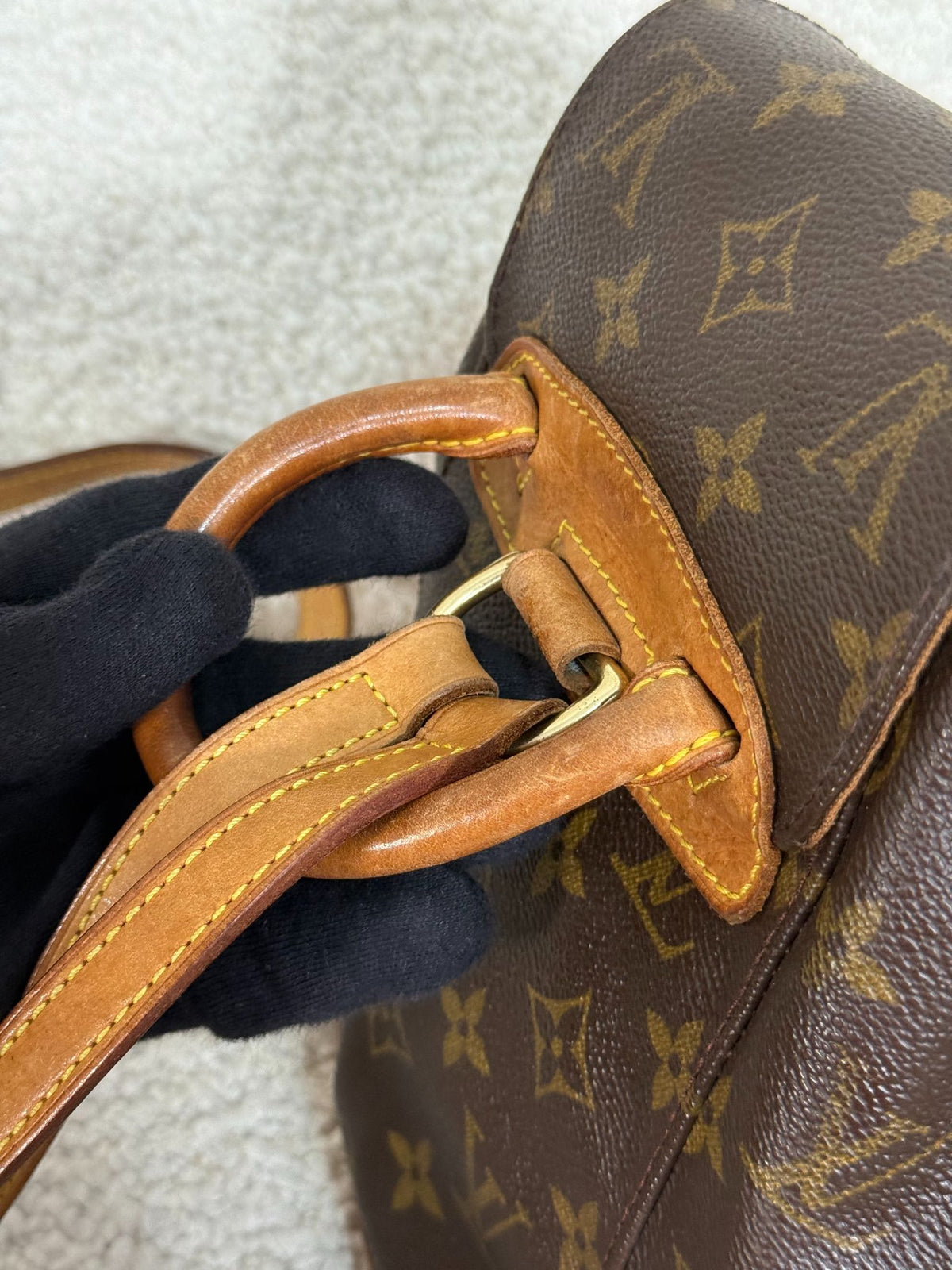 Louis Vuitton Montsouris PM Monogram Canvas Backpack
