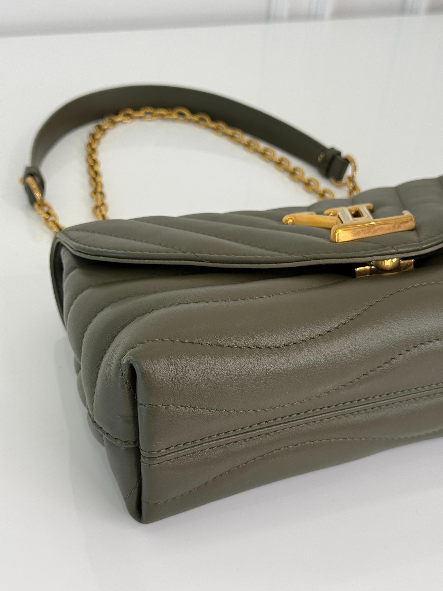 Louis Vuitton New Wave Smooth Cow Leather Khaki Green
