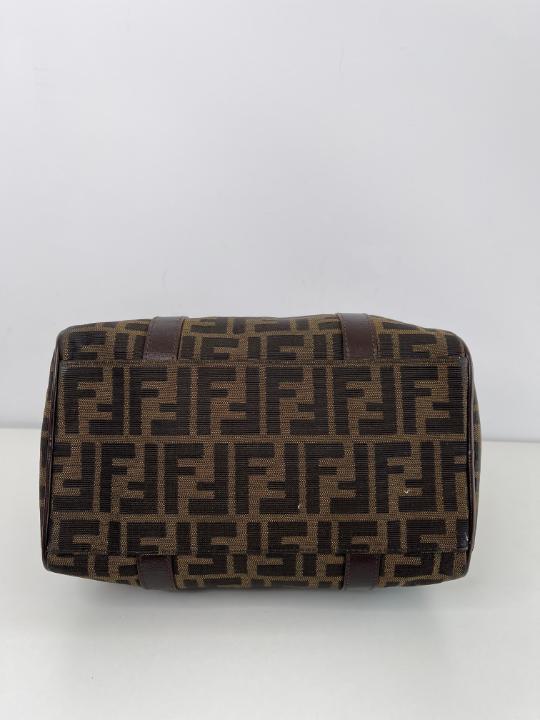 Fendi Jacquard FF Zucca Boston Bag