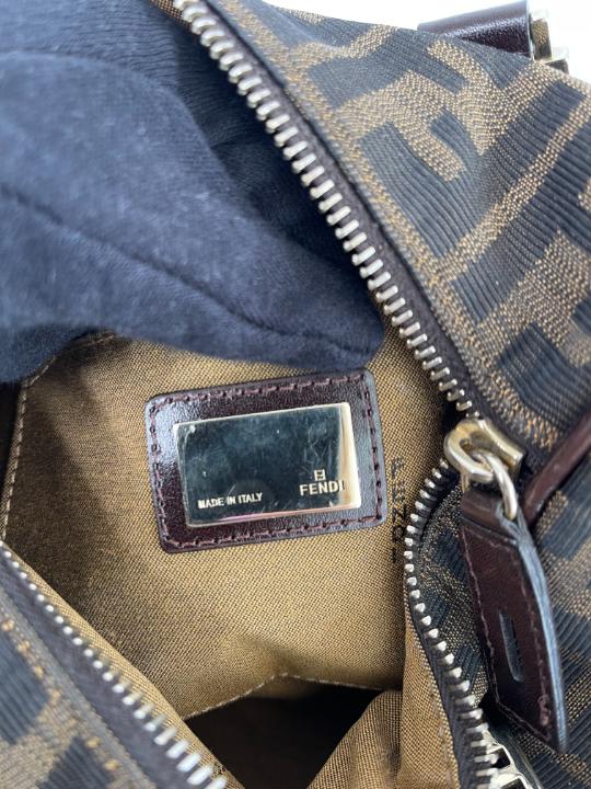 Fendi Jacquard FF Zucca Boston Bag