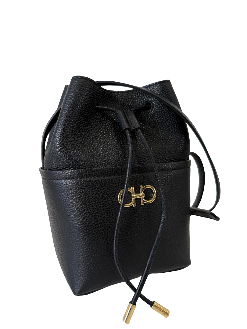 Salvatore Ferragamo Gancini Mini Bucket Bag