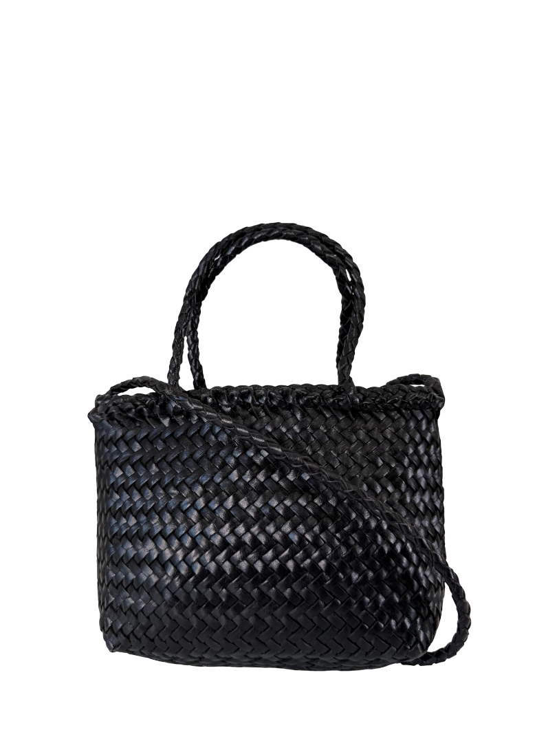 Dragon Diffusion Small Grace Leather Basket Bag