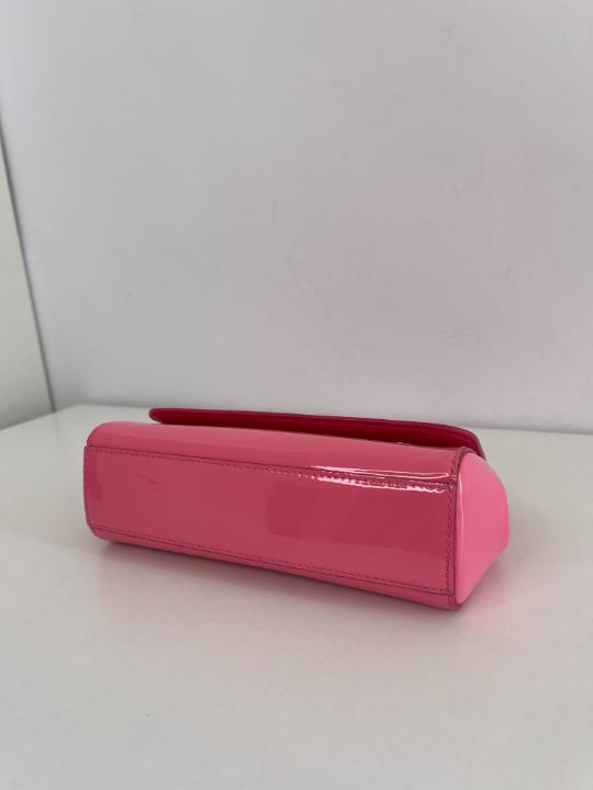 Dolce & Gabbana Miss Sicily Bag in Pink Patent Leather