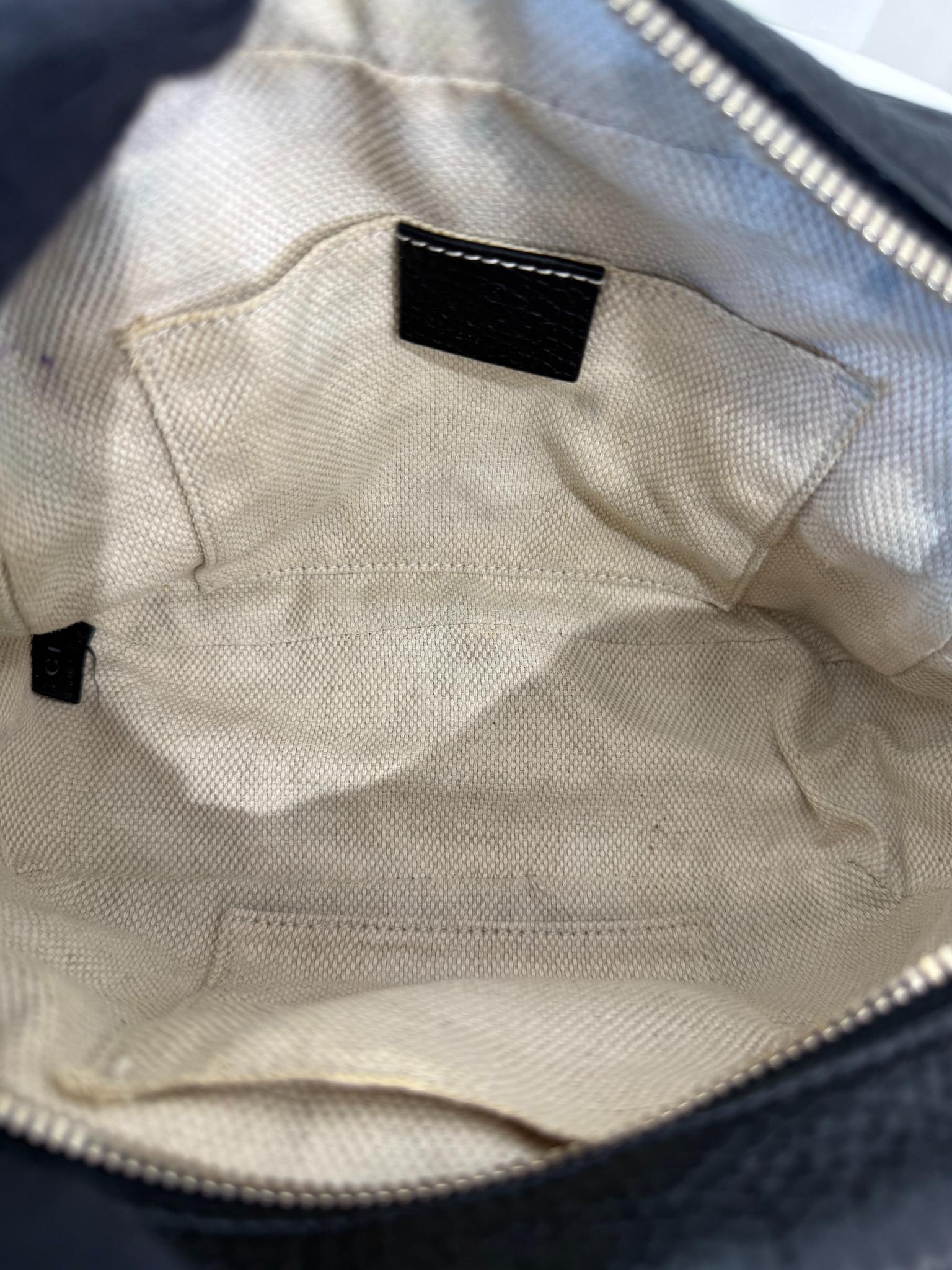 Gucci Soho Disco Black Leather Small Crossbody Bag