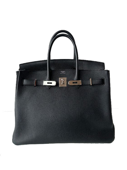 Hermès Birkin 35 Black Togo Palladium Hardware